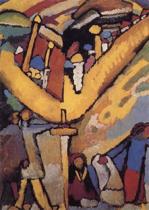 Wassily Kandinsky Study for Improvisation 8 oil painting image
